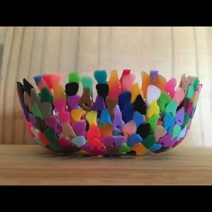 90’s Craft Nostalgia Small Bowl Melty Beads